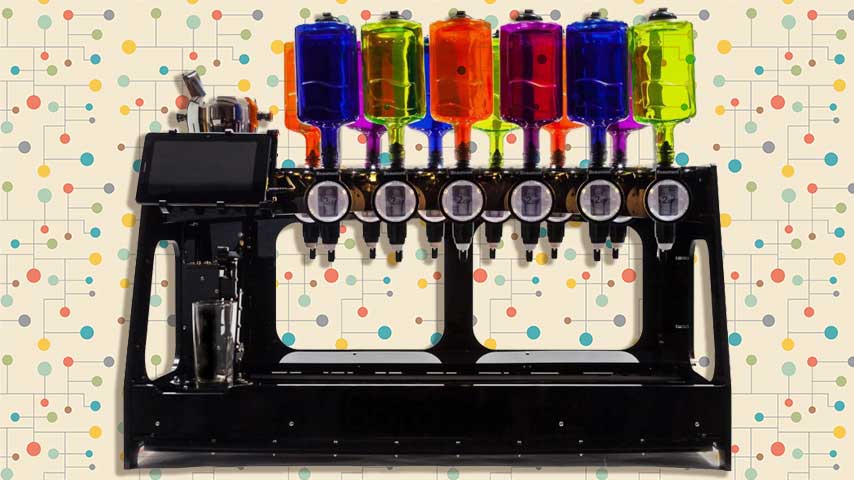Cocktail Robot y Latte Art